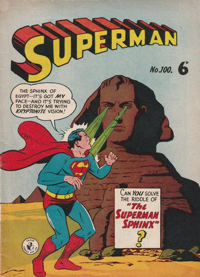 Cover for Superman (K. G. Murray, 1950 series) #100