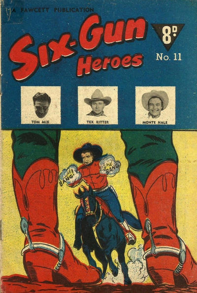 Cover for Six-Gun Heroes (Cleland, 1949 series) #11