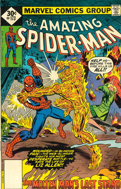 Cover for The Amazing Spider-Man (Marvel, 1963 series) #173 [30¢]