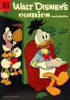 Cover for Walt Disney's Comics and Stories (Dell, 1940 series) #v17#6 (198) [15¢]