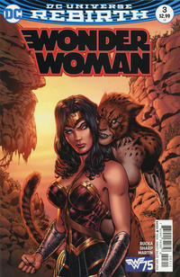 Cover Thumbnail for Wonder Woman (DC, 2016 series) #3 [Liam Sharp Cover]