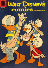 Cover Thumbnail for Walt Disney's Comics and Stories (Dell, 1940 series) #v18#2 (206) [15¢]