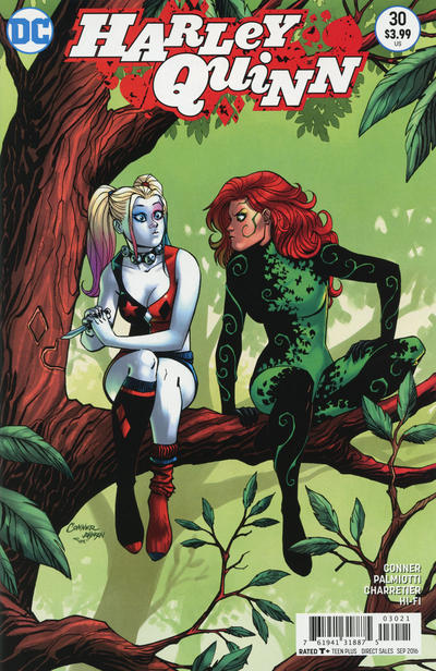 Cover for Harley Quinn (DC, 2014 series) #30 [Amanda Conner & Dave Johnson Cover]