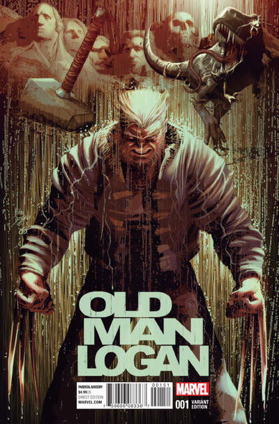 Cover for Old Man Logan (Marvel, 2016 series) #1 [Incentive Mike Deodato, Jr. Variant]
