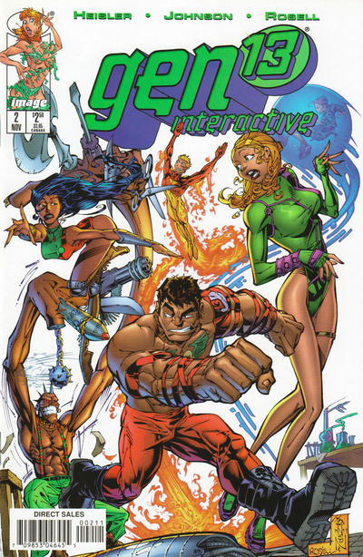 Cover for Gen 13 Interactive (Image, 1997 series) #2