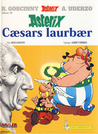 Cover for Asterix [Seriesamlerklubben] (Hjemmet / Egmont, 1998 series) #18 - Cæsars laurbær
