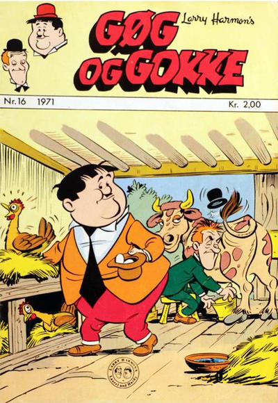 Cover for Gøg og Gokke (Williams, 1971 ? series) #16/1971