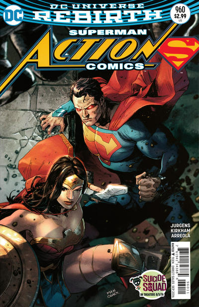 Cover for Action Comics (DC, 2011 series) #960 [Clay Mann Cover]
