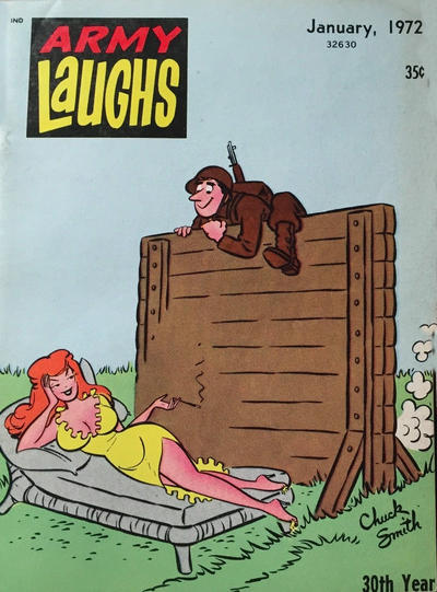Cover for Army Laughs (Prize, 1951 series) #v18#10