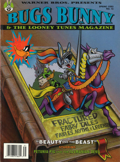 Cover for Warner Bros. Presents Bugs Bunny & the Looney Tunes Magazine (Welsh Publishing Group, 1992 series) #13