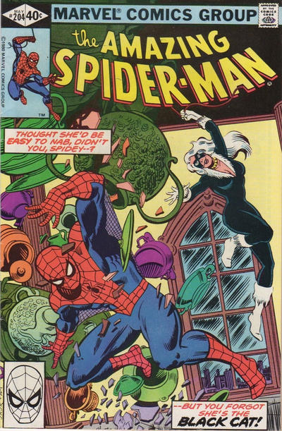 Cover for The Amazing Spider-Man (Marvel, 1963 series) #204 [Direct]