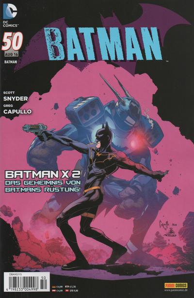 Cover for Batman (Panini Deutschland, 2012 series) #50 (115)