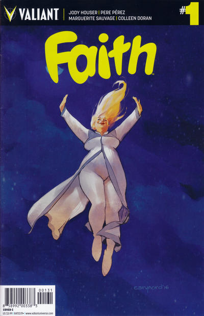 Cover for Faith (Ongoing) (Valiant Entertainment, 2016 series) #1 [Cover C - Cary Nord]