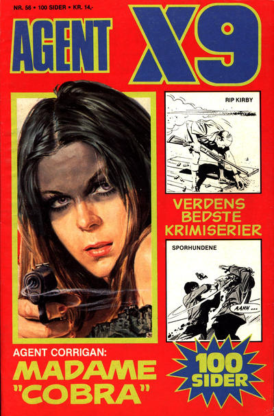 Cover for Agent X9 (Interpresse, 1976 series) #56