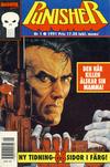 Cover for Punisher (Atlantic Förlags AB; Pandora Press, 1991 series) #1/1991