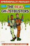 Cover for The Real Ghostbusters (Atlantic Förlags AB, 1988 series) #12/1989