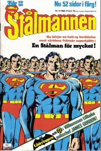 Cover Thumbnail for Stålmannen (Semic, 1984 series) #1/1984