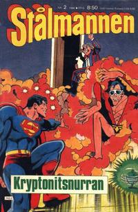 Cover Thumbnail for Stålmannen (Semic, 1984 series) #2/1986
