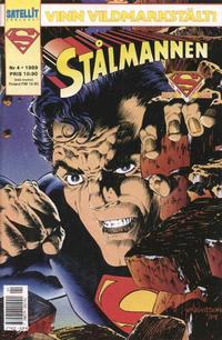 Cover Thumbnail for Stålmannen (SatellitFörlaget, 1988 series) #4/1989