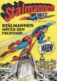 Cover Thumbnail for Stålmannen (Semic, 1976 series) #13/1976