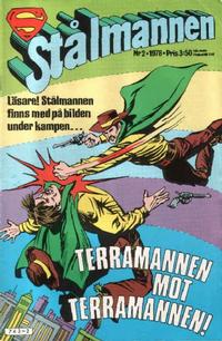 Cover Thumbnail for Stålmannen (Semic, 1976 series) #2/1978