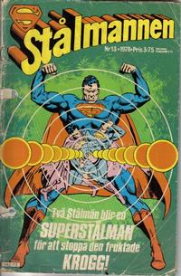 Cover Thumbnail for Stålmannen (Semic, 1976 series) #13/1978