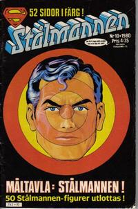 Cover Thumbnail for Stålmannen (Semic, 1976 series) #10/1980