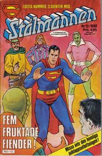 Cover Thumbnail for Stålmannen (Semic, 1976 series) #12/1980