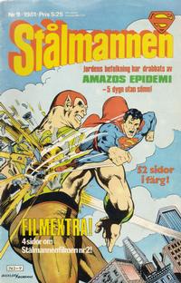Cover Thumbnail for Stålmannen (Semic, 1976 series) #9/1981
