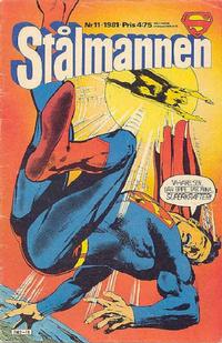 Cover Thumbnail for Stålmannen (Semic, 1976 series) #11/1981