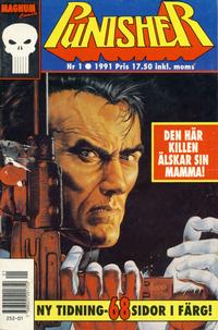 Cover Thumbnail for Punisher (Atlantic Förlags AB; Pandora Press, 1991 series) #1/1991