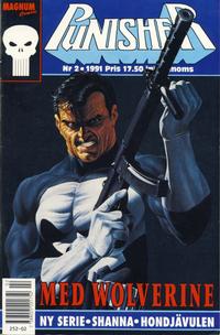Cover Thumbnail for Punisher (Atlantic Förlags AB; Pandora Press, 1991 series) #2/1991
