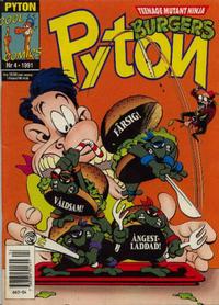 Cover for Pyton (Atlantic Förlags AB, 1990 series) #4/1991