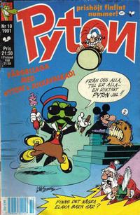 Cover Thumbnail for Pyton (Atlantic Förlags AB, 1990 series) #10/1991