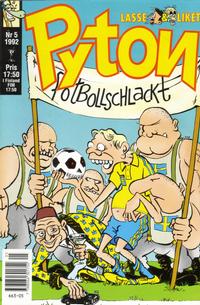 Cover Thumbnail for Pyton (Atlantic Förlags AB, 1990 series) #5/1992