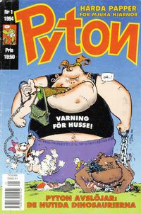Cover Thumbnail for Pyton (Atlantic Förlags AB, 1990 series) #1/1994
