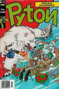 Cover Thumbnail for Pyton (Atlantic Förlags AB, 1990 series) #12/1994