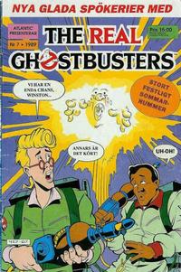 Cover Thumbnail for The Real Ghostbusters (Atlantic Förlags AB, 1988 series) #7/1989