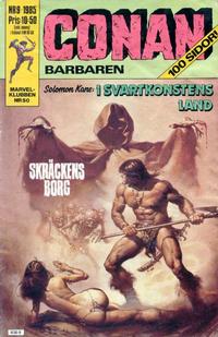 Cover Thumbnail for Conan (Semic, 1984 series) #9/1985