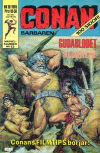 Cover Thumbnail for Conan (Semic, 1984 series) #10/1985