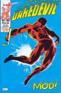Cover Thumbnail for Daredevil (Semic, 1986 series) #11/1986