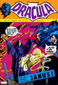 Cover for Dracula (Atlantic Förlags AB, 1982 series) #10/1983