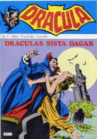 Cover Thumbnail for Dracula (Atlantic Förlags AB, 1982 series) #1/1984