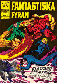 Cover Thumbnail for Fantastiska fyran (Williams Förlags AB, 1967 series) #10