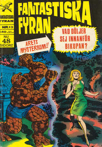 Cover Thumbnail for Fantastiska fyran (Williams Förlags AB, 1967 series) #13