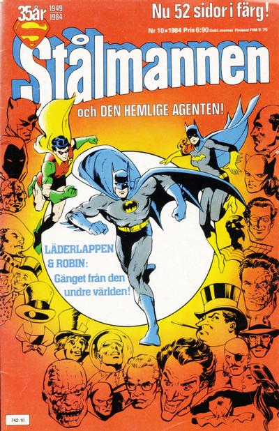 Cover for Stålmannen (Semic, 1984 series) #10/1984