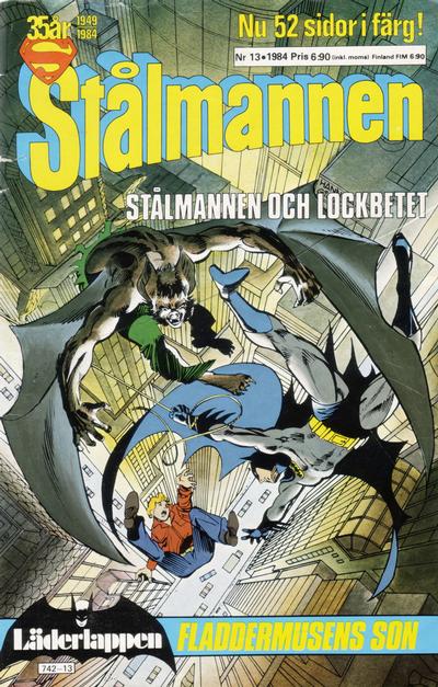 Cover for Stålmannen (Semic, 1984 series) #13/1984