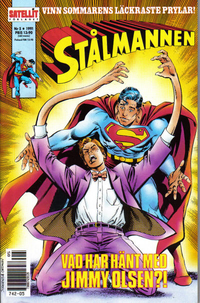 Cover for Stålmannen (SatellitFörlaget, 1988 series) #5/1991