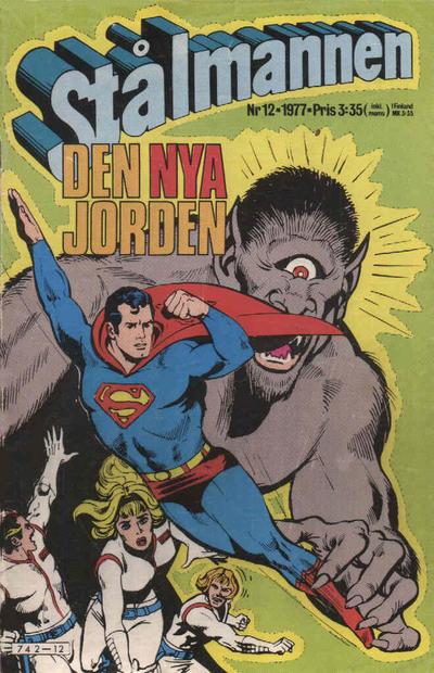 Cover for Stålmannen (Semic, 1976 series) #12/1977