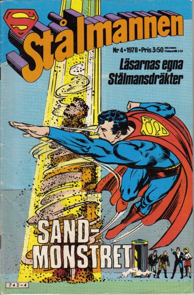 Cover for Stålmannen (Semic, 1976 series) #4/1978